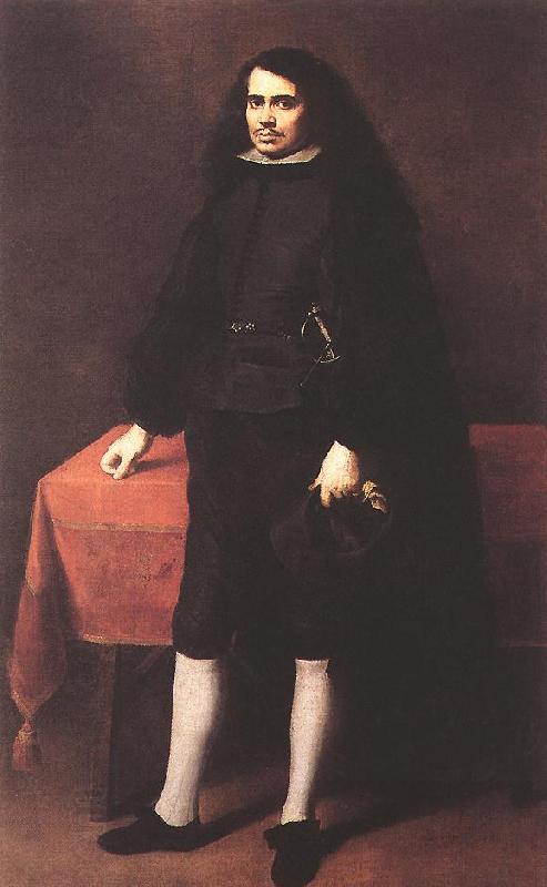 MURILLO, Bartolome Esteban Portrait of a Gentleman in a Ruff Collar sg
